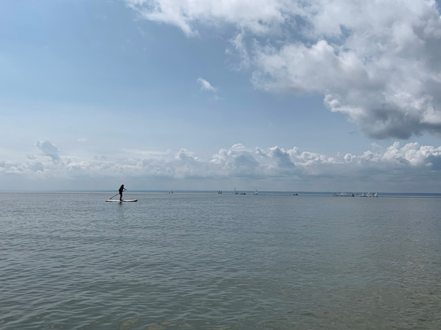First Stand-Up Paddleboarding Experience